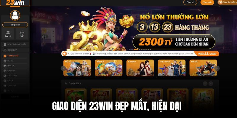 Người dùng có quyền truy cập vào tất cả các dịch vụ 23WIN